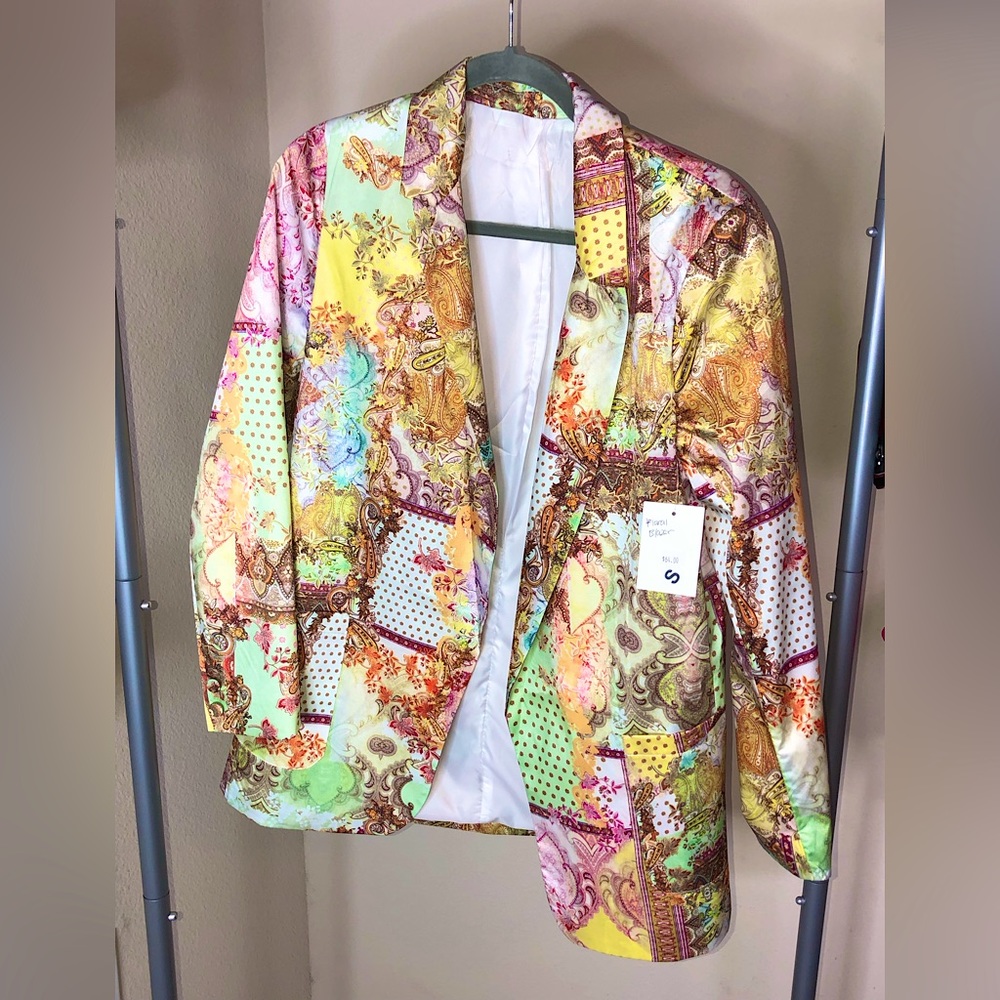 Spring Floral Blazer